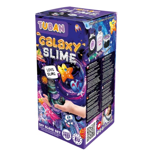 Σετ Δημιουργίας Χλαπάτσας DIY Galaxy Slime Tuban Γαλαξίας