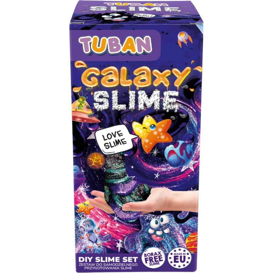 Σετ Δημιουργίας Χλαπάτσας DIY Galaxy Slime Tuban Γαλαξίας