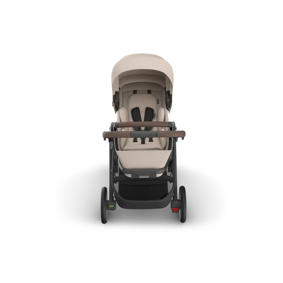 Uppababy Cruz V3 Βρεφικό Καρότσι Ada - Sandstone Melange | Carbon Frame | Chestnut Leather