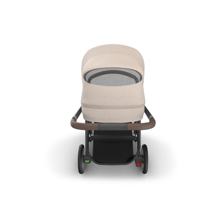 Uppababy Cruz V3 Βρεφικό Καρότσι Ada - Sandstone Melange | Carbon Frame | Chestnut Leather