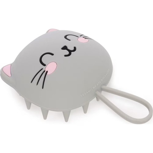 Παιδική Βούρτσα για Μασάζ Κεφαλιού Legami Scalp and Shampoo Brush Relax and Shine Kitty