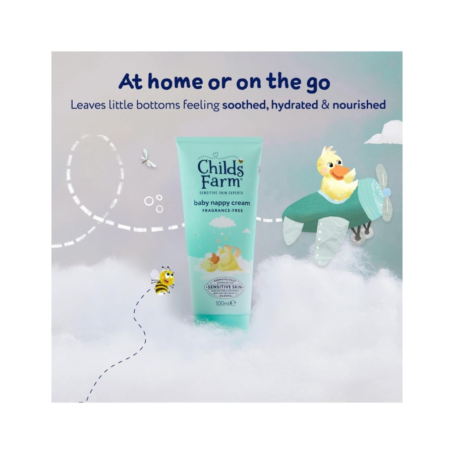 Βρεφική Κρέμα Αλλαγής Πάνας Childs Farm Nappy Cream Fragance Free 100ml