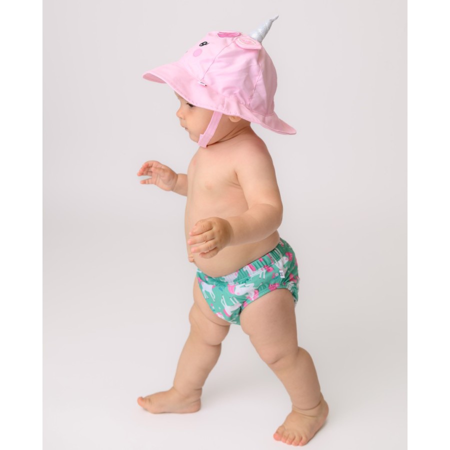 Βρεφικό Σετ Μαγιό και Καπέλο UPF50+ Zoocchini Unity The Unicorn