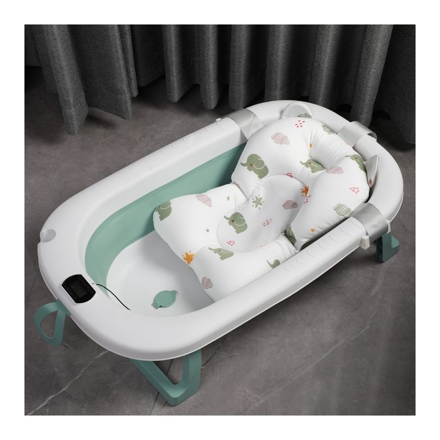 X-Treme Baby Αντιολισθητικό Βρεφικό Μαξιλάρι Μπάνιου Για 0-6 Μηνών Elephants