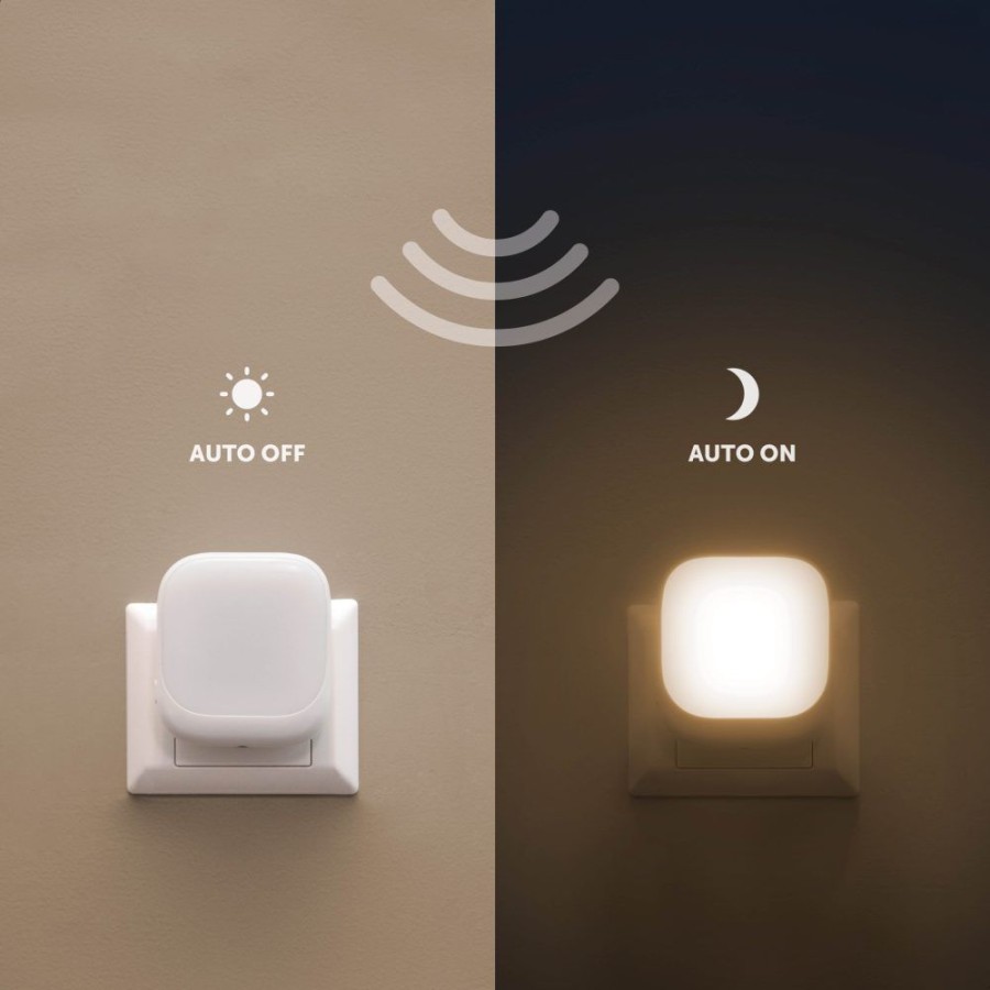 Zazu Fun Socket Light Αυτόματο Φως Νυκτός Πρίζας με Αισθητήρα Ροζ