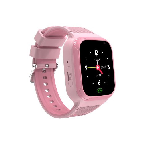 ZAZU Fun Παιδικό Smart Watch 4G/GPS Εντοπισμού Παιδιού & Βιντεοκλήση Ροζ