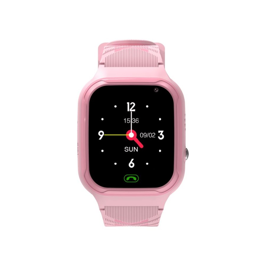 ZAZU Fun Παιδικό Smart Watch 4G/GPS Εντοπισμού Παιδιού & Βιντεοκλήση Ροζ