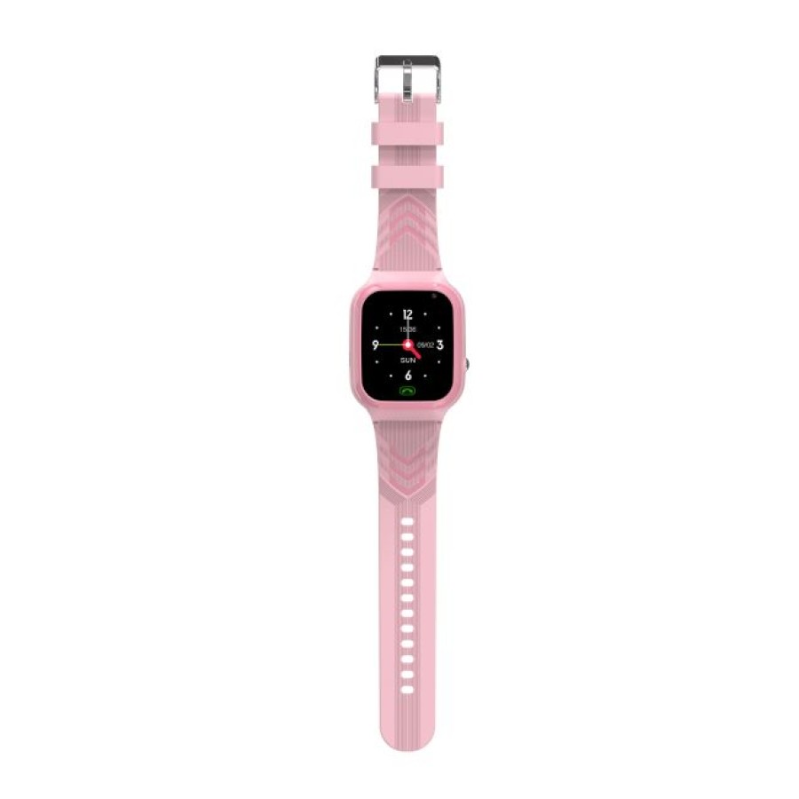 ZAZU Fun Παιδικό Smart Watch 4G/GPS Εντοπισμού Παιδιού & Βιντεοκλήση Ροζ