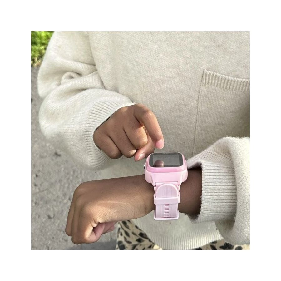 ZAZU Fun Παιδικό Smart Watch 4G/GPS Εντοπισμού Παιδιού & Βιντεοκλήση Ροζ