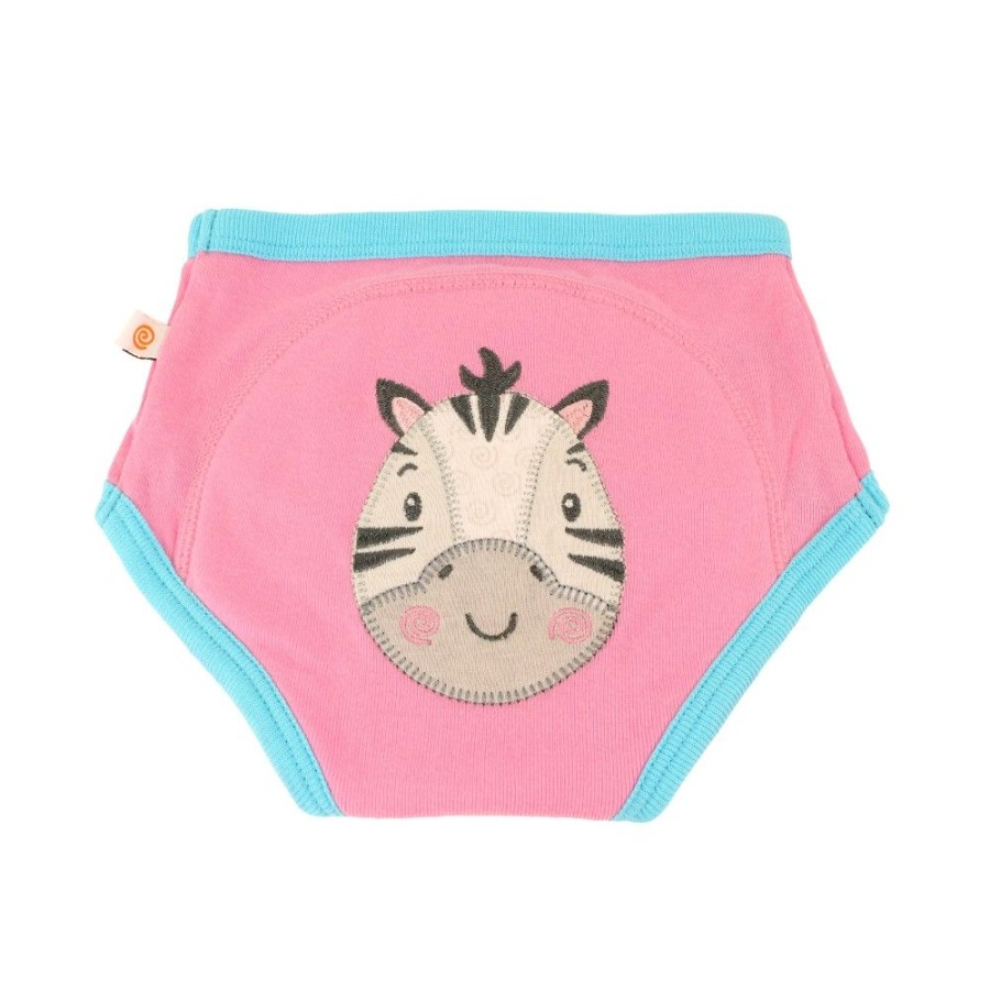 Zoocchini Εκπαιδευτικά Βρακάκια από Οργανικό Βαμβάκι Zoo Friends 3τμχ.