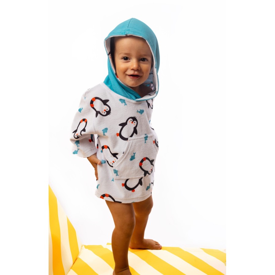 Zoocchini Παιδικό Πόντσο Swim CoverUp UPF50+ Strawberry 12-24 μηνών