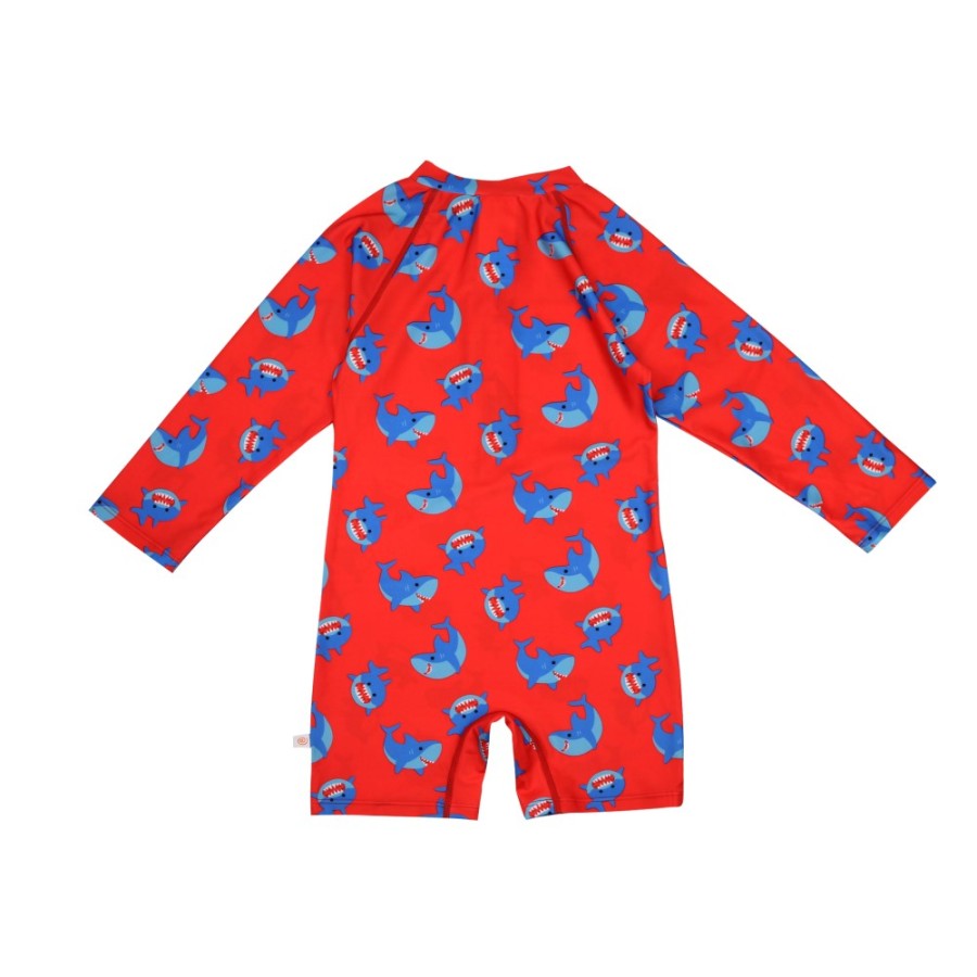 Zoocchini Ολόσωμο Παιδικό Μαγιό Surf Suit UPF50 Shark New