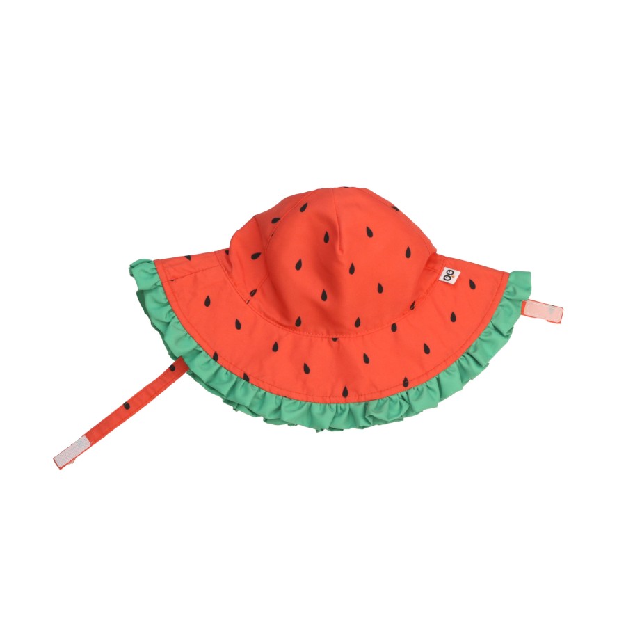 Zoocchini Βρεφικό Σετ Πάνα Μαγιό και Καπέλο UPF50+ Strawberry Delight