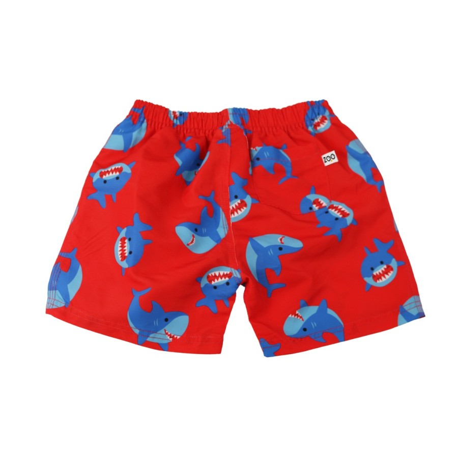 Παιδικό Μαγιό Σορτς με UV Προστασία Zoocchini Sherman the Shark