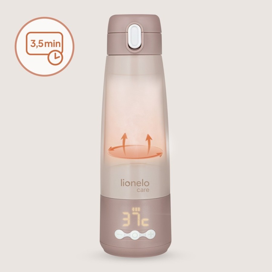 Lionelo Thermup Bottle Φορητός Θερμαντήρας Μπιμπερό & Θερμός 350Ml