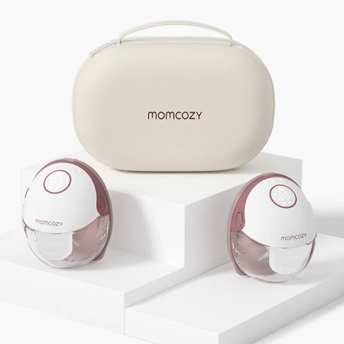 Momcozy M6 Hands-free Διπλό Ηλεκτρικό Θήλαστρο Κόκκινο