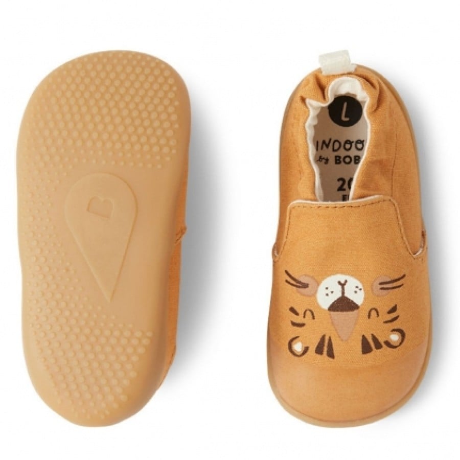 Βρεφικά Παντοφλάκια Bobux Step Up Cosy Leo Bq Oak Buff Indoor
