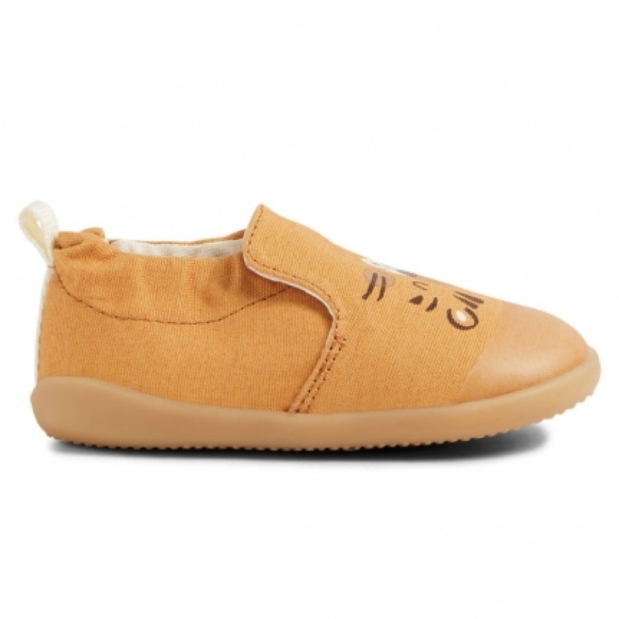 Βρεφικά Παντοφλάκια Bobux Step Up Cosy Leo Bq Oak Buff Indoor