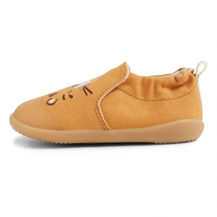 Βρεφικά Παντοφλάκια Bobux Step Up Cosy Leo Bq Oak Buff Indoor