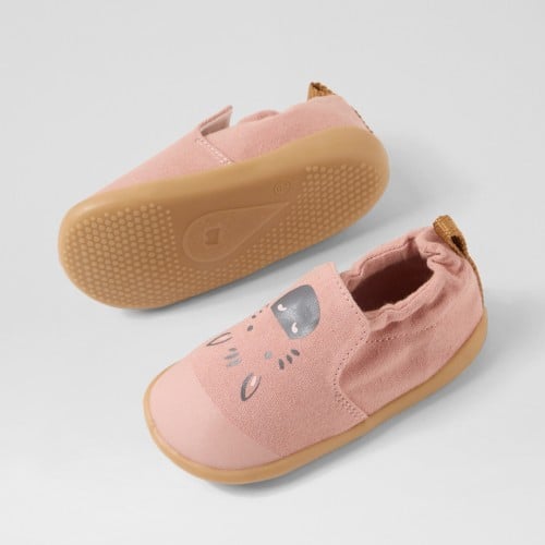 Βρεφικά Παντοφλάκια Bobux Step Up Cosy Zeb Rose Clay