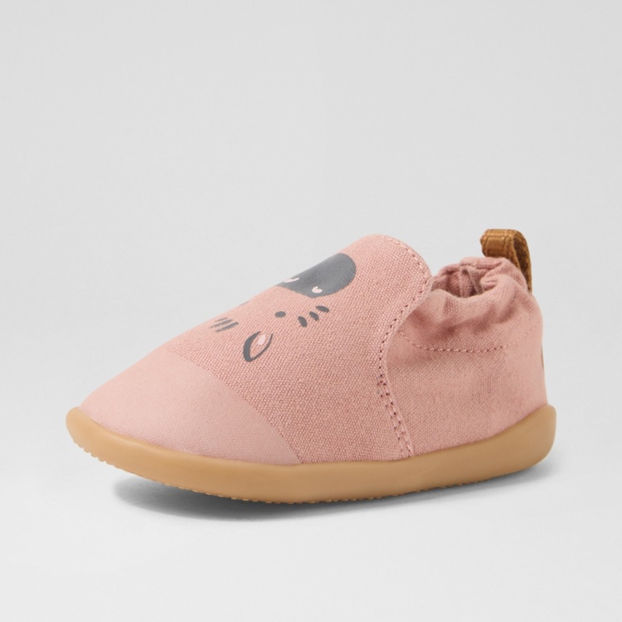 Βρεφικά Παντοφλάκια Bobux Step Up Cosy Zeb Rose Clay