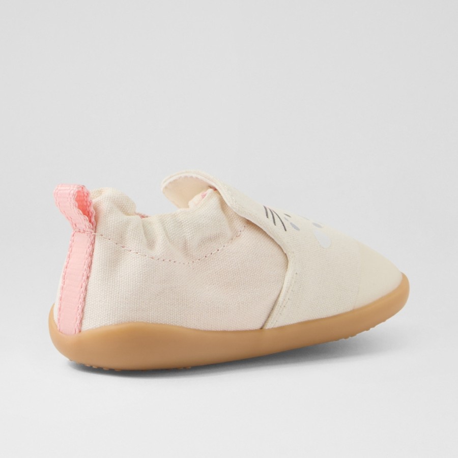 Βρεφικά Παντοφλάκια Bobux Step Up Cosy Leopard White Swan