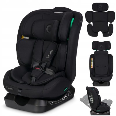Lionelo Aart i-size Κάθισμα Αυτοκινήτου 40-150cm Black Carbon