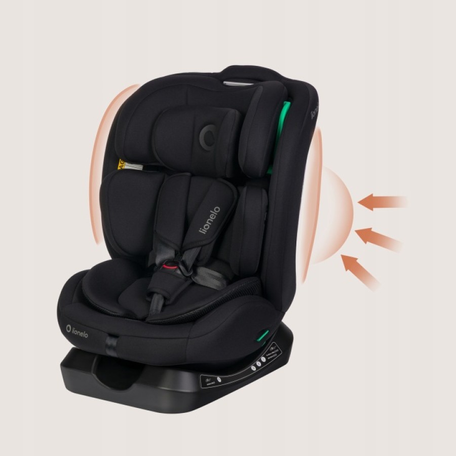 Lionelo Aart i-size Κάθισμα Αυτοκινήτου 40-150cm Black Carbon