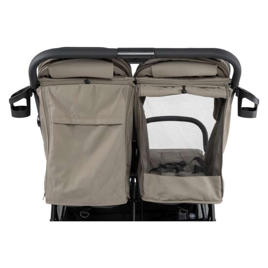 Καρότσι Διδύμων FreeOn Twin Stroller Twin Plus Beige