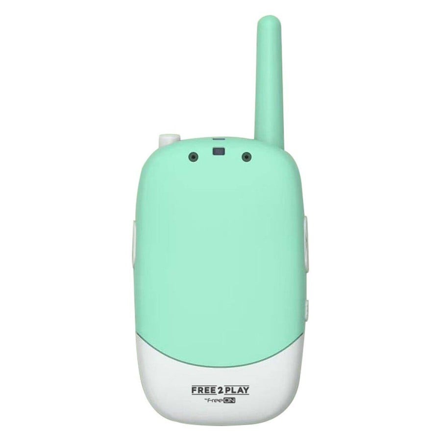 Επαναφορτιζόμενα Walkie Talkie με Μηνύματα, Κάμερα & Βιντεοκλήση FreeOn Free2Play Πράσινο