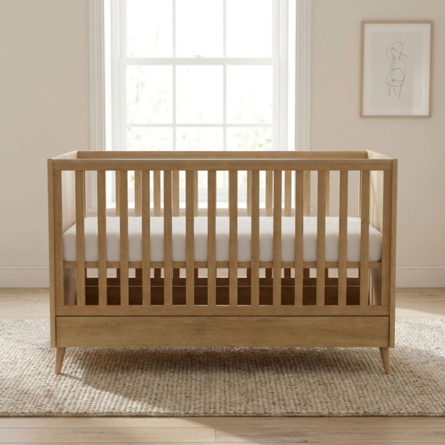 Casababy Elia Oak Σετ Βρεφικού Δωματίου με Κρεβάτι 70x140 & Συρταριέρα