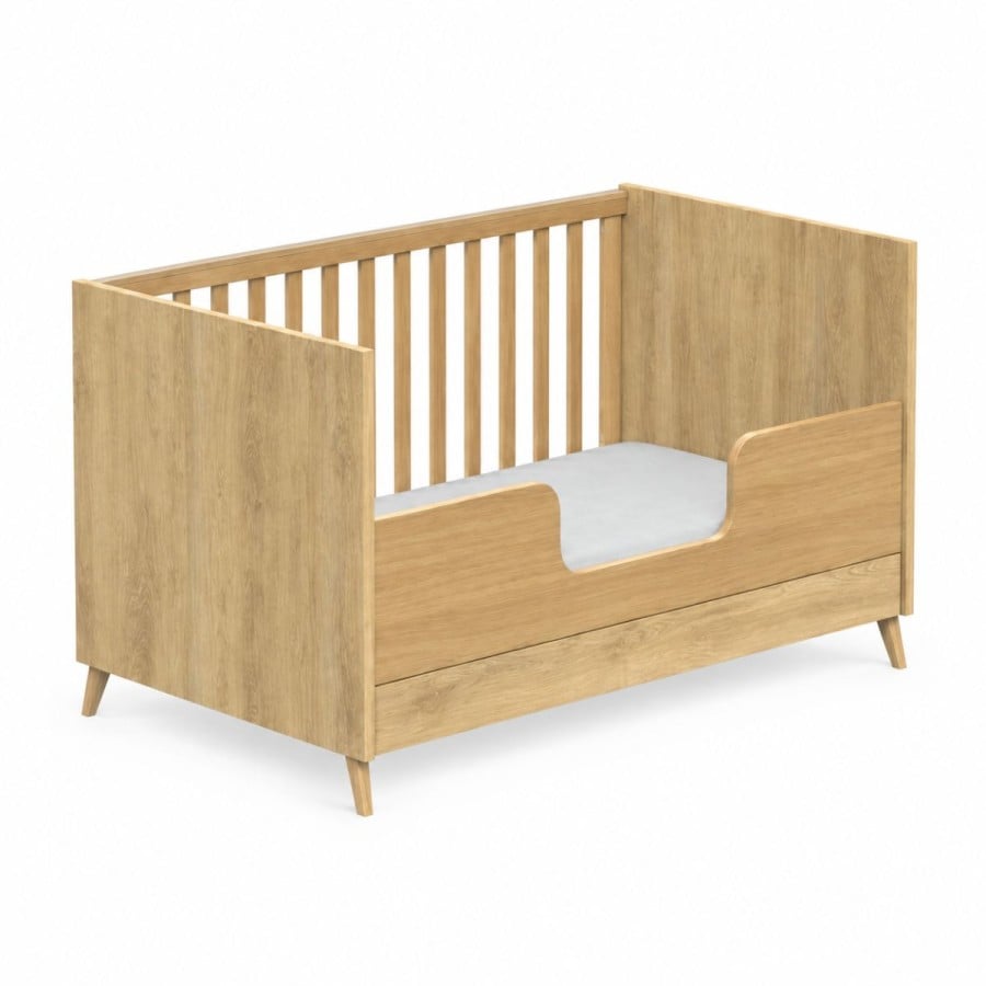 Casababy Elia Oak Σετ Βρεφικού Δωματίου με Κρεβάτι 70x140 & Συρταριέρα
