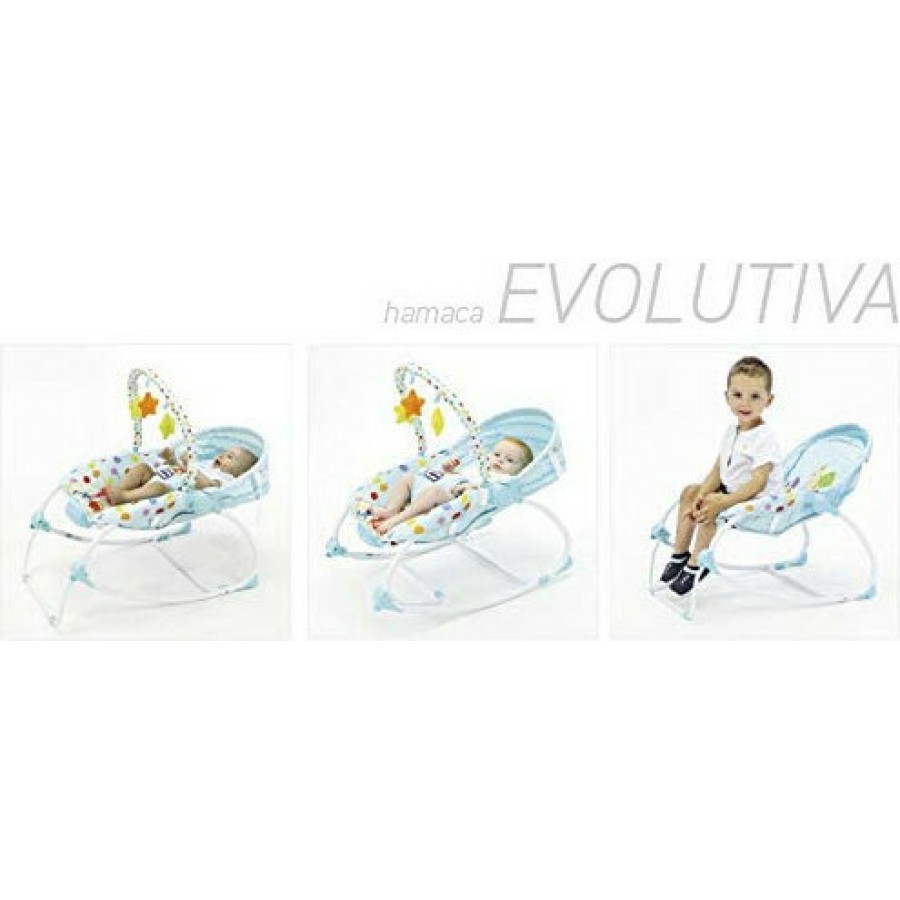 Asalvo Evolutive Βρεφικό ρηλάξ Με Δόνηση & Μελωδίες Lodon PInk , εως 18 κιλά