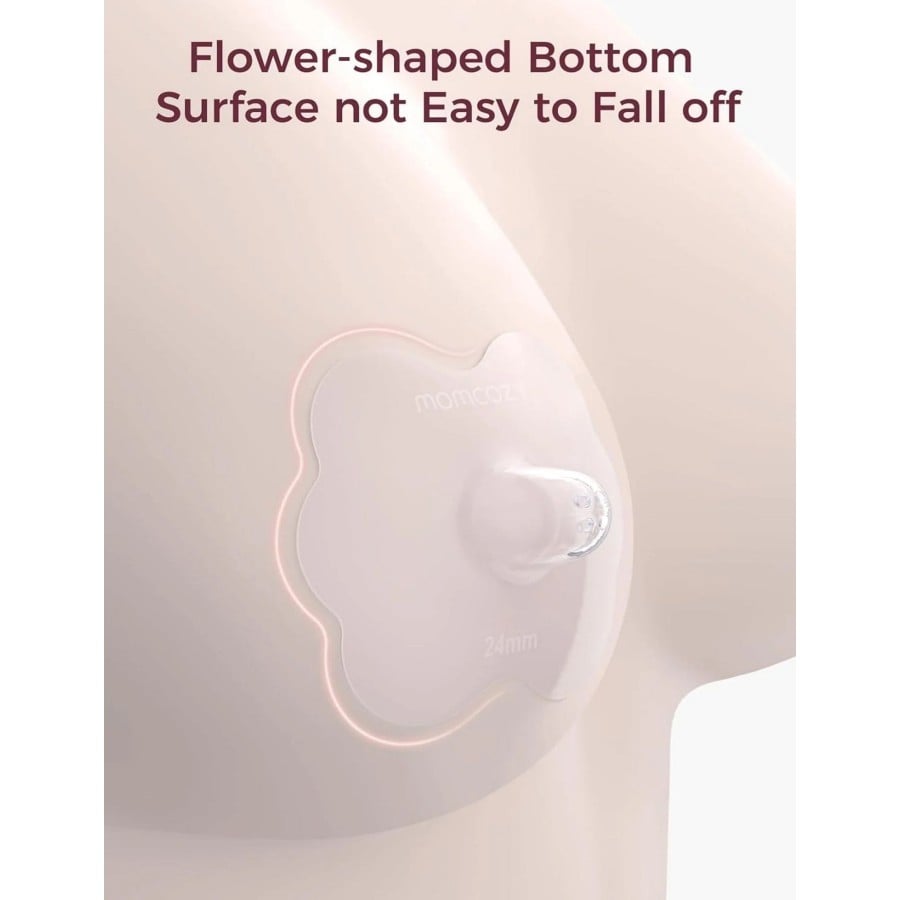 Momcozy Silicone Nipple Shields 24mm – Προστατευτικά Θηλών Σιλικόνης 2τμχ