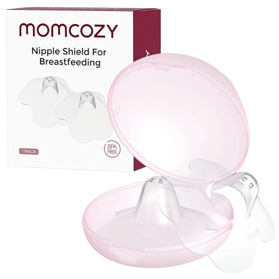 Momcozy Silicone Nipple Shields 17mm – Προστατευτικά Θηλών Σιλικόνης 2τμχ