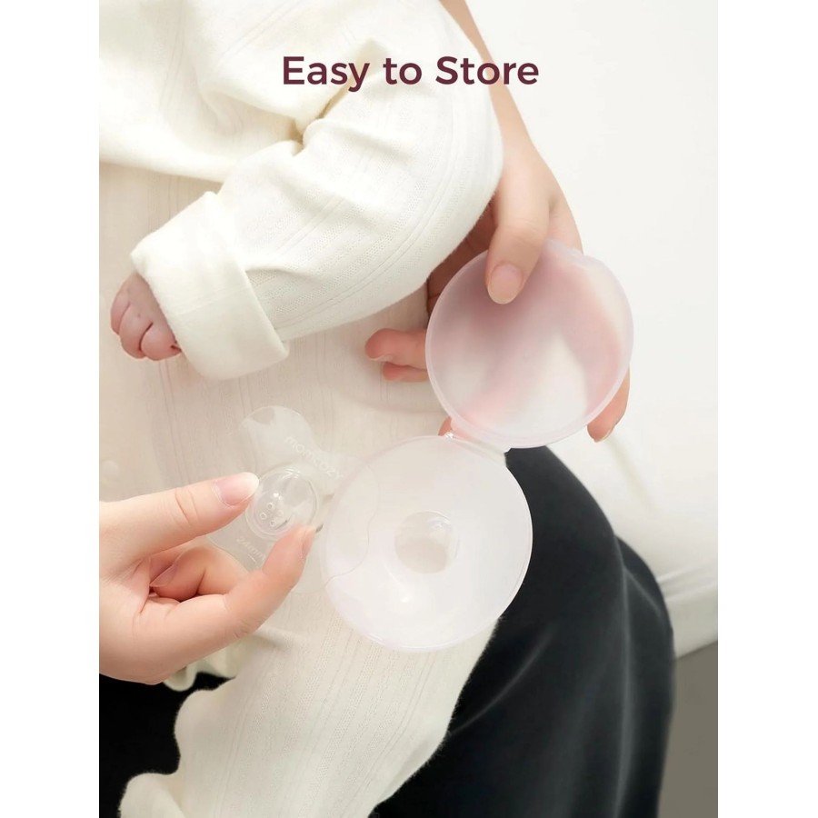 Momcozy Silicone Nipple Shields 17mm – Προστατευτικά Θηλών Σιλικόνης 2τμχ