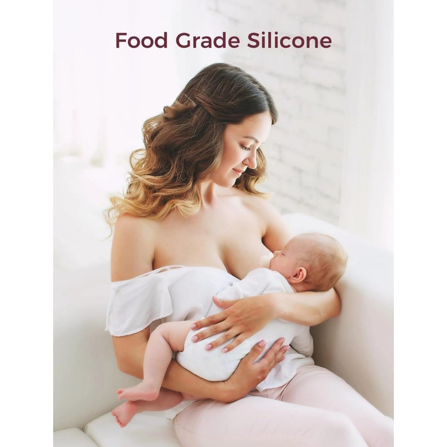 Momcozy Silicone Nipple Shields 17mm – Προστατευτικά Θηλών Σιλικόνης 2τμχ