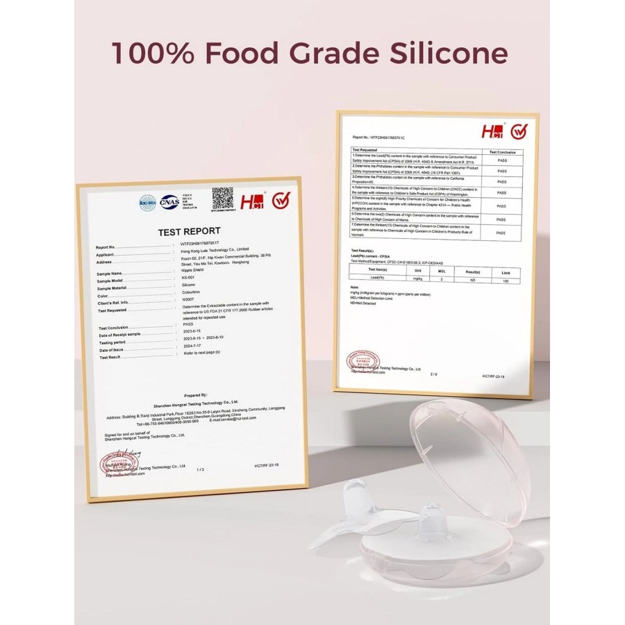 Momcozy Silicone Nipple Shields 17mm – Προστατευτικά Θηλών Σιλικόνης 2τμχ