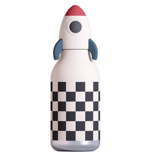 Παιδικό Μπουκάλι Θερμός με Καλαμάκι 460ml ASOBU Bestie Rocket