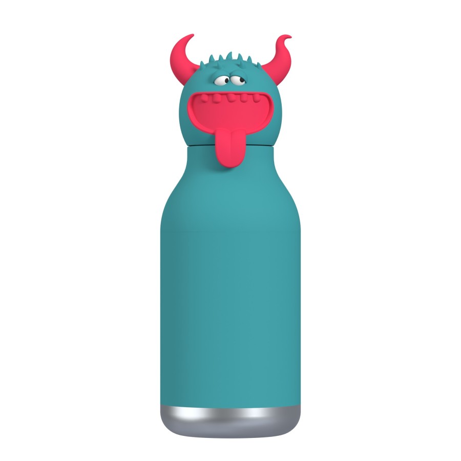 Παιδικό Μπουκάλι Θερμός με Καλαμάκι 460ml ASOBU Spookie Beast