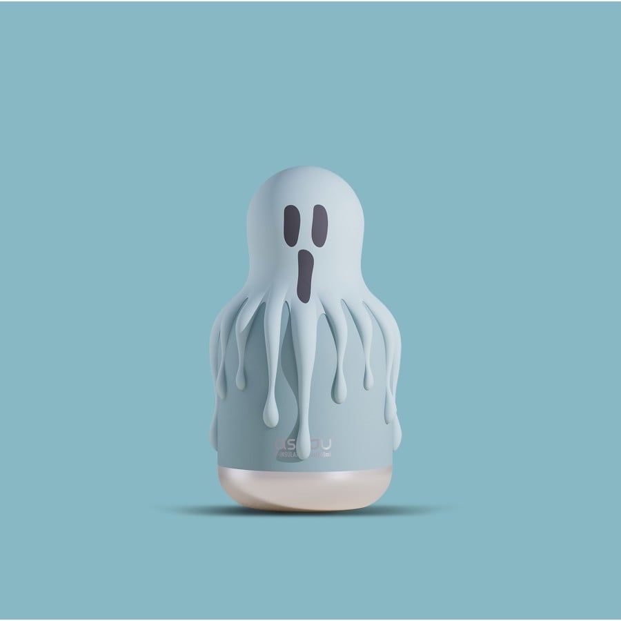 Παιδικό Μπουκάλι Θερμός με Καλαμάκι 660ml ASOBU Maxi Spookie Ghost