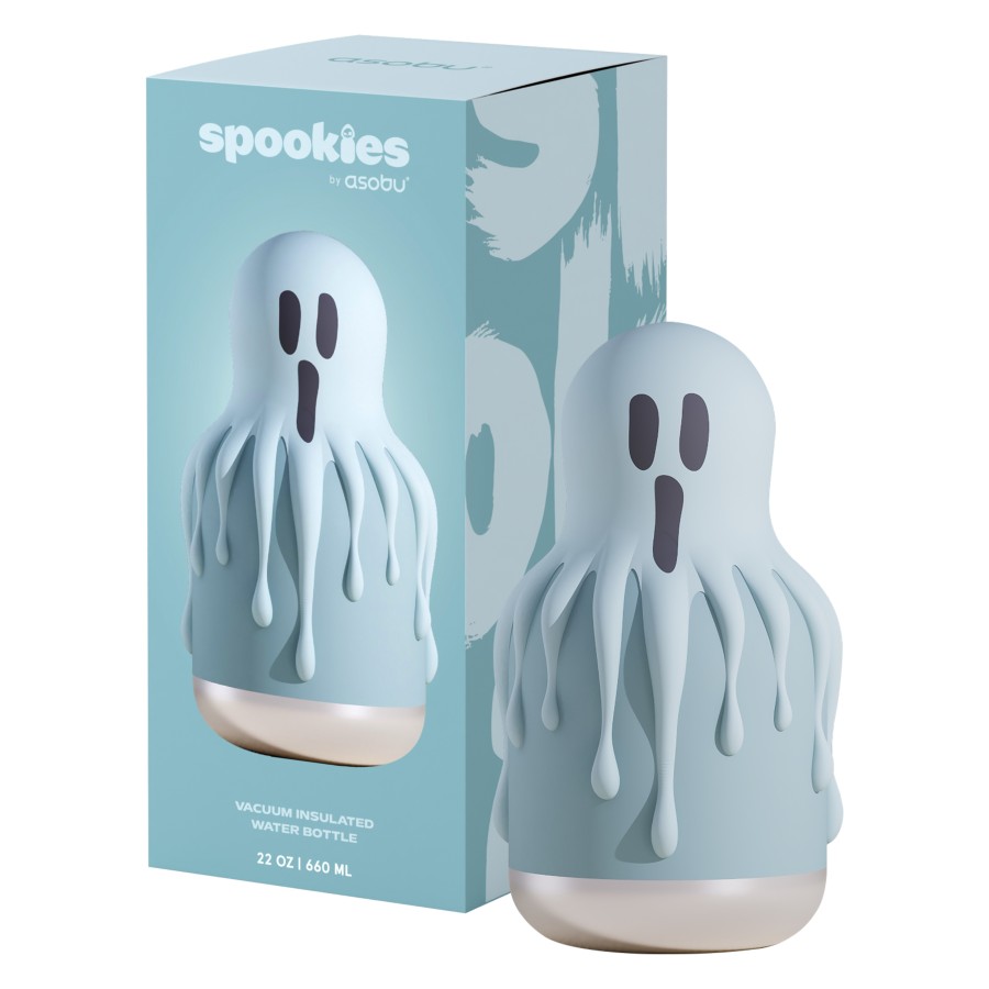 Παιδικό Μπουκάλι Θερμός με Καλαμάκι 660ml ASOBU Maxi Spookie Ghost