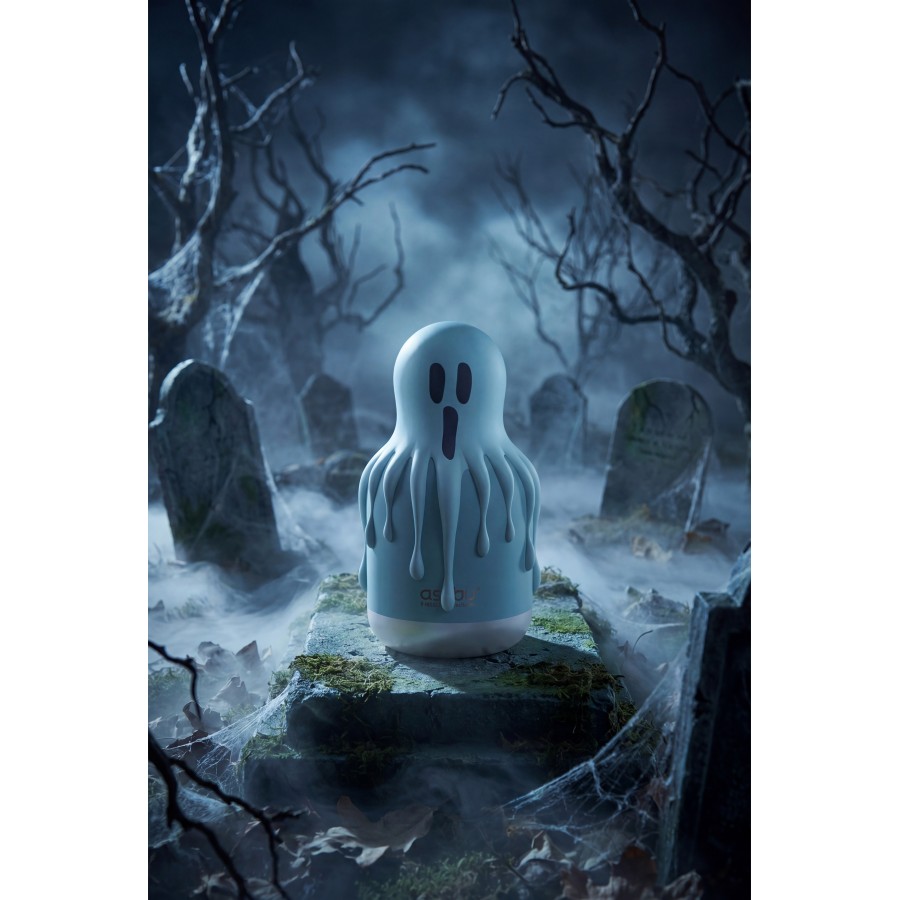Παιδικό Μπουκάλι Θερμός με Καλαμάκι 660ml ASOBU Maxi Spookie Ghost