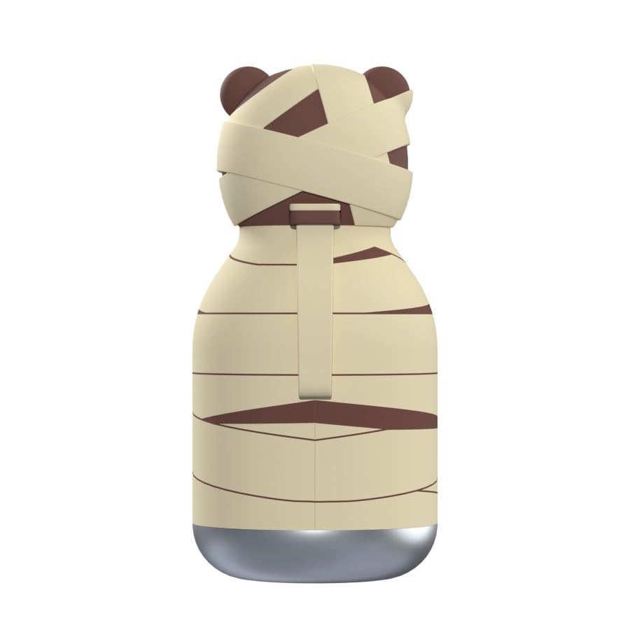 Παιδικό Μπουκάλι Θερμός με Καλαμάκι 660ml ASOBU Maxi Spookie Mummified Bear