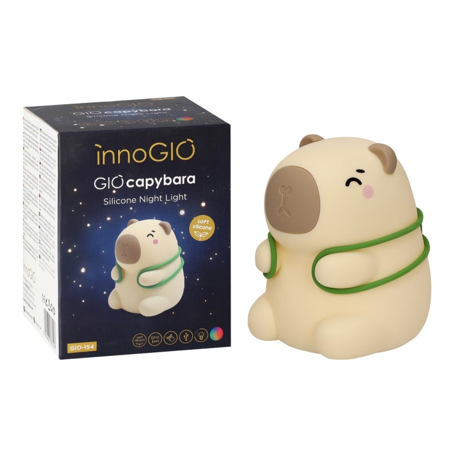 Φωτιστικό Νυκτός Σιλικόνης - InnoGIO GIOcapybara GIO-154 