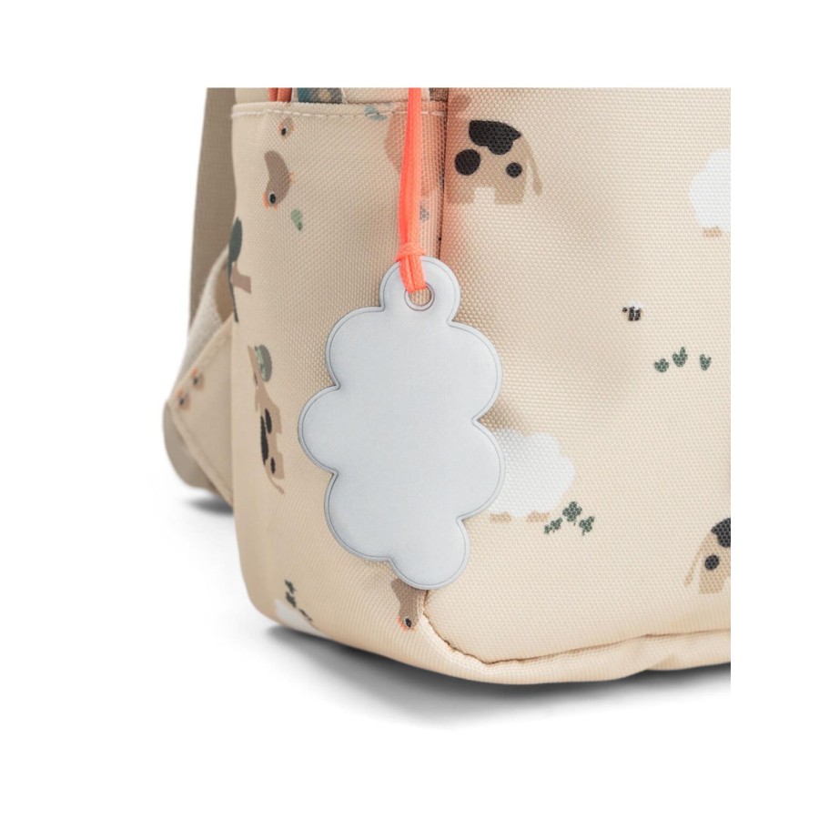 Παιδικό Μικρό Σακίδιο Πλάτης Backpack Done by Deer Tiny Farm Μπεζ 4L