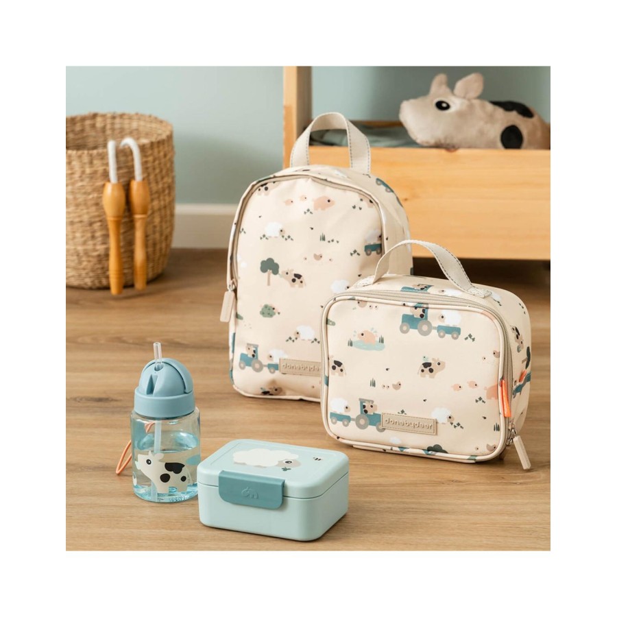 Παιδικό Μικρό Σακίδιο Πλάτης Backpack Done by Deer Tiny Farm Μπεζ 4L