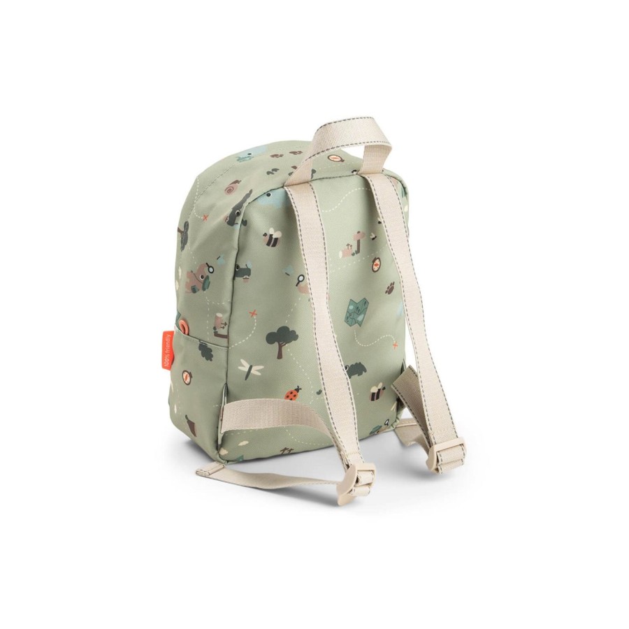 Παιδικό Μικρό Σακίδιο Πλάτης Backpack Done by Deer Tiny Trails Πράσινο 4L