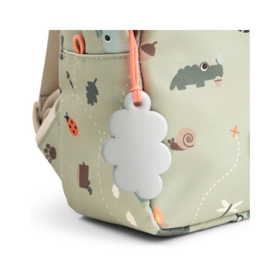 Παιδικό Μικρό Σακίδιο Πλάτης Backpack Done by Deer Tiny Trails Πράσινο 4L