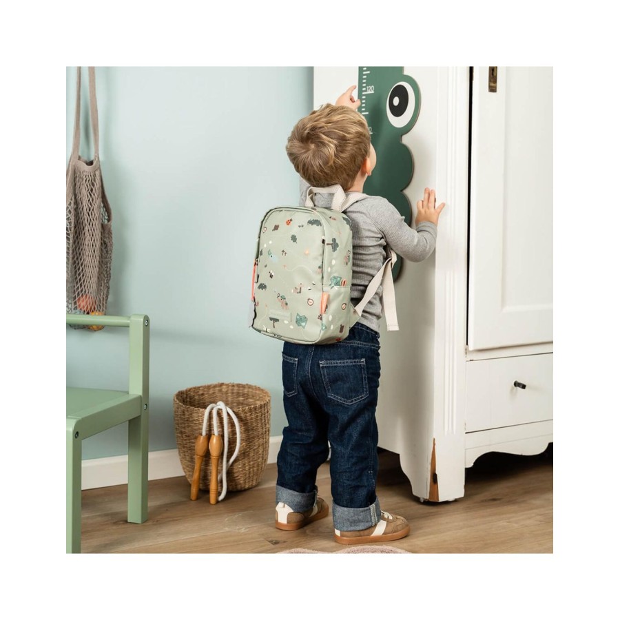 Παιδικό Μικρό Σακίδιο Πλάτης Backpack Done by Deer Tiny Trails Πράσινο 4L